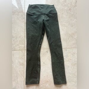 Nobull Green Leggings Workout Gym Train Athleisure EUC Tights Athletics CrossFit